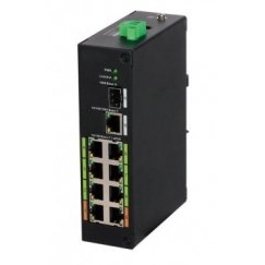 Dahua Technology DH-LR2110-8ET-120 L2 Fast Ethernet (10/100) Power over Ethernet (PoE) Black