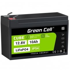 Green Cell LFPGC12V10AH аккумулятор для ИБП Литий-железо-фосфатный (LiFePO4) 12,8 V 10 Ah