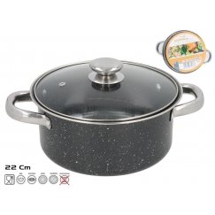 Кастрюля с антипригарным покрытием 22 см, 13,5 x 29 x 22 см, KIT