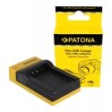 PATONA 151652 akulaadija Digikaamera aku USB