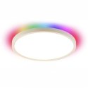 Immax NEO LITE TUDO Smart griestu gaismeklis RGB fona apgaismojums 40cm 50W Tuya WiFi Bāka balta
