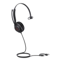 Yealink UH35 Mono UC USB-C/A Austiņas Vadu Zvani / mūzika USB Type-C / USB Type-A Melns
