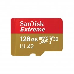 SanDisk Extreme 128 GB MicroSDXC UHS-I Класс 10