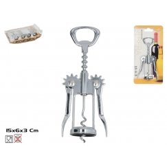 Металлический штопор 15 x 5,5 x 3,5 см, KITCHEN&GO