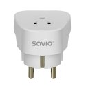 Savio AP-01 power adapter/inverter Indoor 3750 W White Savio AP-01 power adapter/inverter Indoor 3750 W White