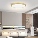 Immax NEO LITE SEMPLICI Умный потолочный светильник Tuya WiFi BEACON 100см 128Вт 9088лм, золотой