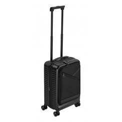 Rivacase Clark Trolley Hard shell Black 34 L Aluminium, Polycarbonate (PC), Polyester