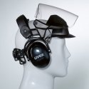 Uvex 9790212 safety headgear Black