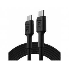 Green Cell KABGC29 USB kabelis USB 2.0 2 m USB C Melns