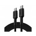 Green Cell KABGC29 USB кабель USB 2.0 2 m USB C Черный
