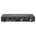Techly IDATA DP-KVM2 KVM переключатель Черный Techly IDATA DP-KVM2 KVM переключатель Черный