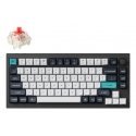 Keychron Q1 Max клавиатура Универсальная USB + RF Wireless + Bluetooth QWERTY Северные страны Черный