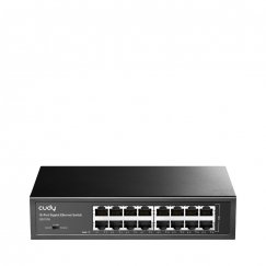 Cudy GS1016 tīkla pārslēgs Gigabit Ethernet (10/100/1000) Melns