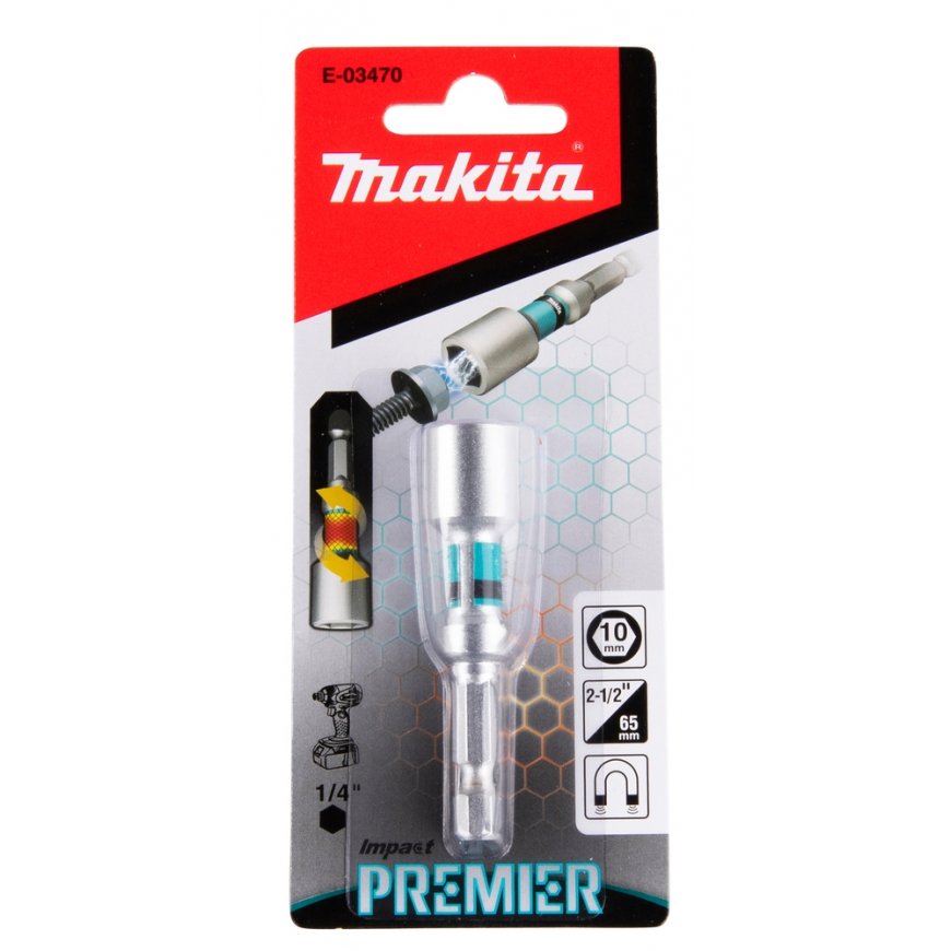 Makita E-03470 atsuktuvo antgalių laikiklis 25,4 / 4 mm (1 / 4") 1 vnt – 3