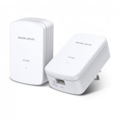 Mercusys MP500 KIT сетевой адаптер PowerLine 1000 Мбит/с Подключение Ethernet Белый 2 шт