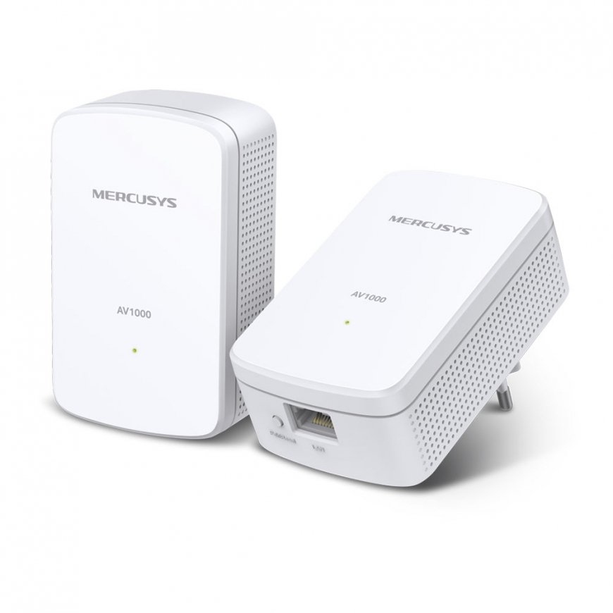 Mercusys MP500 KIT tīkla adapteris PowerLine 1000 Mbit/s Ethernet/LAN savienojums Balts 2 pcs