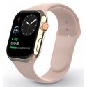 Swissten Silicone Band for Apple Watch 42-44mm Pink Sand - 8595217477179 Kellarihm