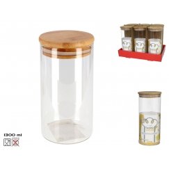 Borosilikatinio stiklo indas 1300 ml, 22,5 × 10 × 10 cm, KITCHEN
