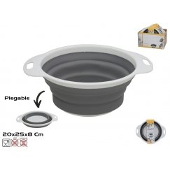 Foldable Colander 25 x 20 x 8 cm, KITCHEN&GO