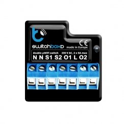 blebox switchBoxD Bevielis Juoda