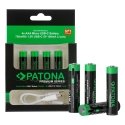 AAA/LR03 Li-Pol 500mAh 1,5V-4gab ar USB-C uzlādi AAA/LR03 Li-Pol 500mAh 1,5V-4gab ar USB-C uzlādi