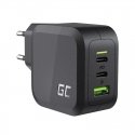Green Cell CHARGC08 mobile device charger Universal Black AC Fast charging Indoor