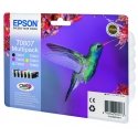 Epson Hummingbird Monipakkaus, 6 väriä T0807 Claria Photographic -muste Epson Hummingbird Monipakkaus, 6 väriä T0807 Claria Photographic -muste