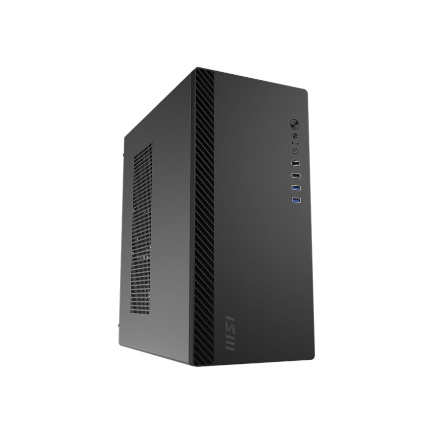 MSI PRO SHIELD M100P kompiuterio korpusas „Midi Tower“ Juoda