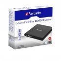 Verbatim Slimline CD/DVD optical disc drive DVD-RW Black Verbatim Slimline CD/DVD optical disc drive DVD-RW Black