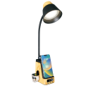 Immax IDEAL LED table lamp with QI charging CCT light wood/black Immax IDEAL LED table lamp with QI charging CCT light wood/black