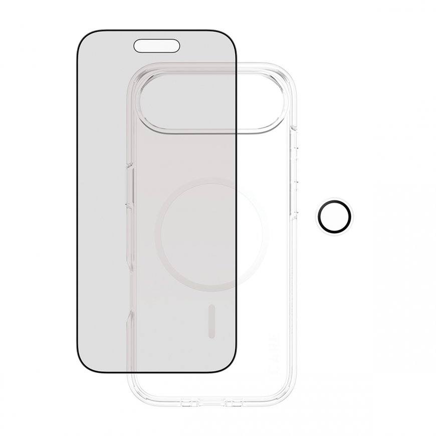 PanzerGlass ® | CARE by ® 3-in-1 Flagship Privacy Bundle iPhone Air – 4