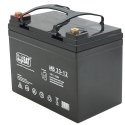 MegaBat MB 33-12 UPS-akku Sealed Lead Acid (VRLA) 12 V 33 ah