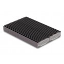 DeLOCK 42028 tallennusaseman kotelo SSD-kotelo musta, Harmaa M.2