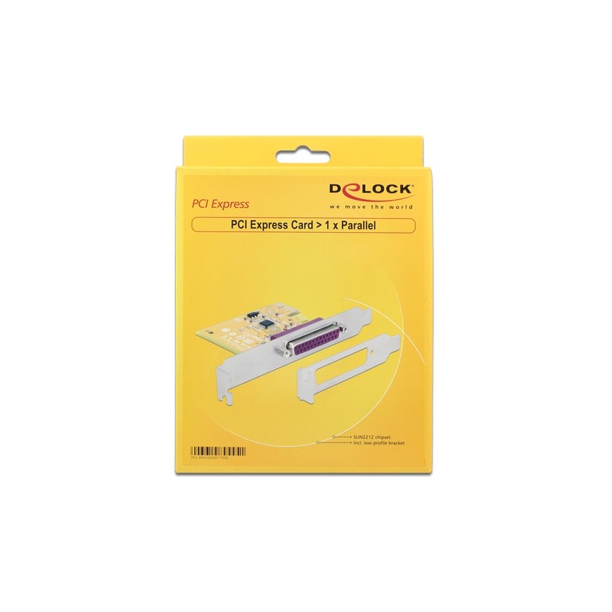DeLOCK 89445 interfeisa karte/adapteris Iekšējs Paralēls – 4