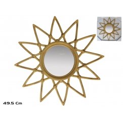 Зеркало в форме звезды 49,5 см, 49,5 x 49,5 x 1,8 см, DECORLIFE