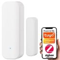 Magnētiskais durvju/logu sensors Balts ZigBee TUYA Magnētiskais durvju/logu sensors Balts ZigBee TUYA