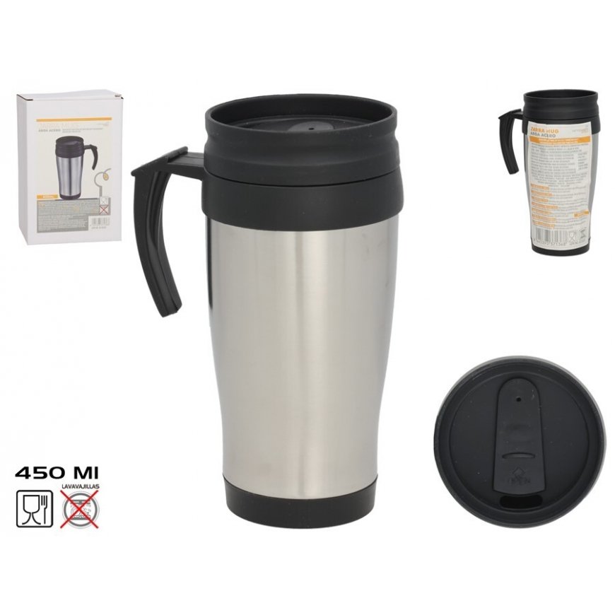 KITCHEN&GO Tērauda termokrūze 450 ml, 16