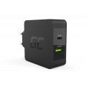 Green Cell CHAR10 mobile device charger Universal Black AC Indoor Green Cell CHAR10 mobile device charger Universal Black AC Indoor