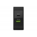 Green Cell CHAR10 зарядное устройство для мобильных устройств Универсальная Черный Кабель переменног Green Cell CHAR10 зарядное устройство для мобильных устройств Универсальная Черный Кабель переменног