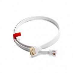 Satel RJ/PIN5 kaabli soomuutja PIN-5 Valge