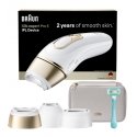 Braun Silk-expert Pro Silk expert Pro 5 IPL-valoimpulssi Valkoinen, Kulta Braun Silk-expert Pro Silk expert Pro 5 IPL-valoimpulssi Valkoinen, Kulta