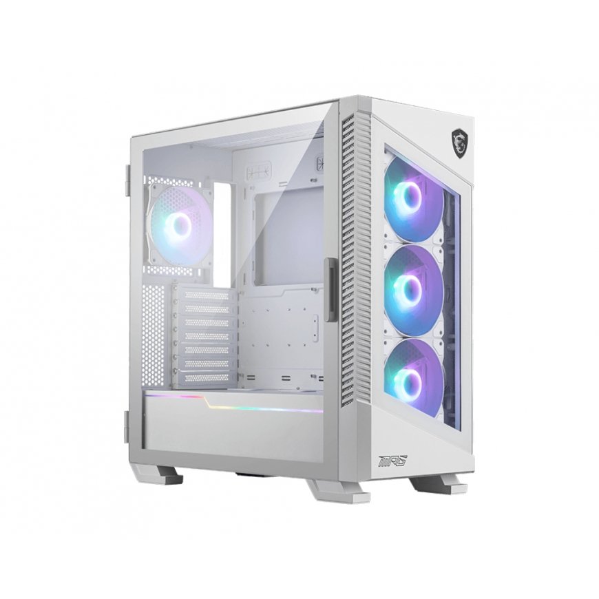 MSI MPG 100R WHITE „Midi Tower“ Balta