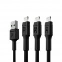 Green Cell KABGCSET06 кабель с разъемами Lightning 2 m Черный Green Cell KABGCSET06 кабель с разъемами Lightning 2 m Черный