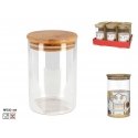 Borosilikaatklaasist purk 950 ml,17,5 × 10 × 10 cm, KITCHEN&GO Borosilikaatklaasist purk 950 ml,17,5 × 10 × 10 cm, KITCHEN&GO