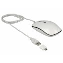 DeLOCK 12532 mouse Office Ambidextrous USB Type-A Optical 3200 DPI