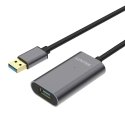 UNITEK Y-3005 USB кабель USB 3.2 Gen 1 (3.1 Gen 1) 10 m USB A Серый