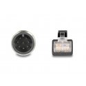 DeLOCK M12 Cable A-coded 8 pin male to RJ45 male PVC 5 m DeLOCK M12 Cable A-coded 8 pin male to RJ45 male PVC 5 m
