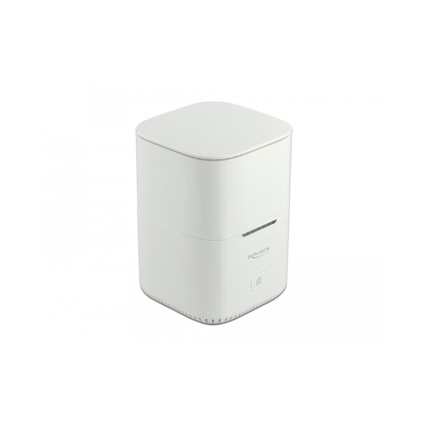 DeLOCK 63084 HDD/SSD dokkimisjaam USB 3.2 Gen 2 (3.1 Gen 2) Type-C Valge – 3