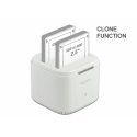 DeLOCK 63084 saugojimo diskų prijungimo stotis USB 3.2 Gen 2 (3.1 Gen 2) Type-C Balta DeLOCK 63084 saugojimo diskų prijungimo stotis USB 3.2 Gen 2 (3.1 Gen 2) Type-C Balta