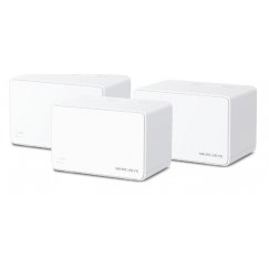 Mercusys Halo H80X (3-pack) Двухдиапазонный (2,4Ггц/5Ггц) Wi-Fi 6 (802.11ax) Белый Внутренний